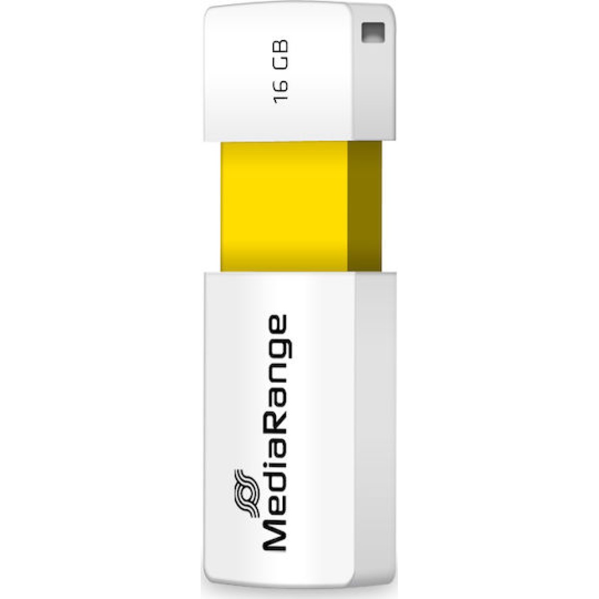 MediaRange 16GB USB 2.0 Stick Κίτρινο