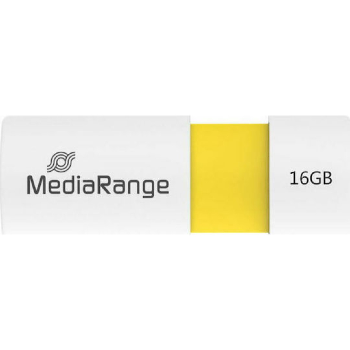 MediaRange 16GB USB 2.0 Stick Κίτρινο