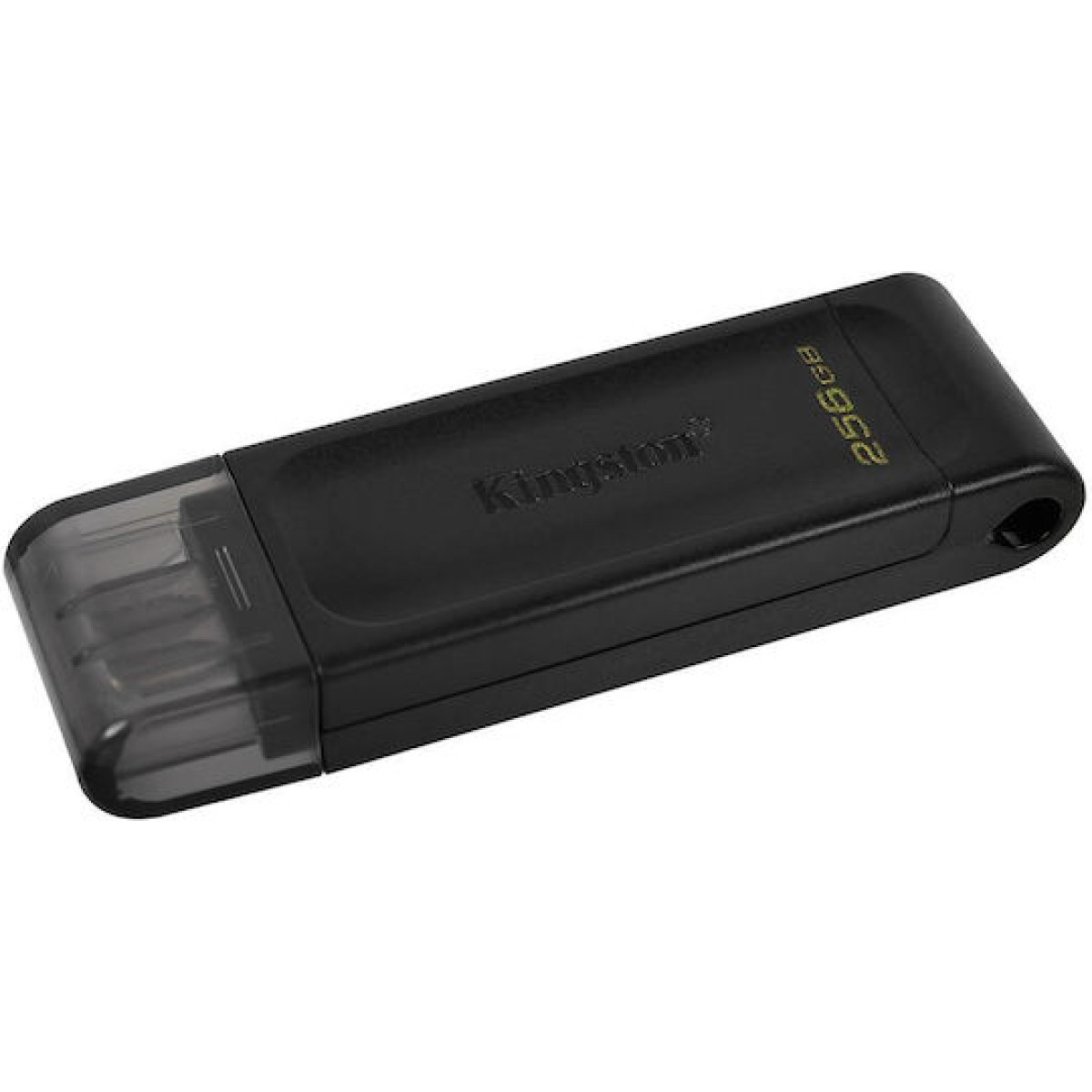 Kingston DataTraveler 70 256GB USB 3.2 Stick με σύνδεση USB-C Μαύρο