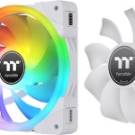 Thermaltake Swafan Ex12 Case Fan 120mm με RGB Φωτισμό και Σύνδεση 9-Pin Λευκό