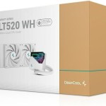 Deepcool LT520 Υδρόψυξη Επεξεργαστή Διπλού Ανεμιστήρα 120mm για Socket AM4/AM5/1700/1200/115x με ARGB Φωτισμό Λευκή