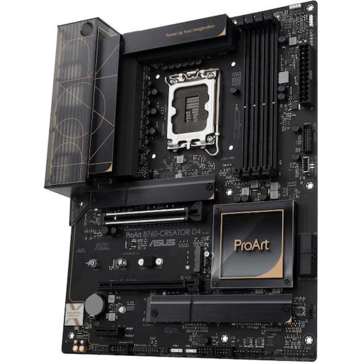 Asus ProArt B760-CREATOR D4 Motherboard ATX με Intel 1700 Socket 90MB1DU0-M0EAY0