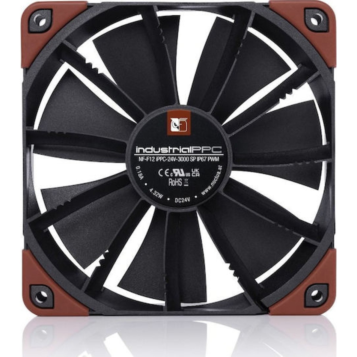 Noctua NF-F12 Case Fan 120mm με Σύνδεση 4-Pin PWM