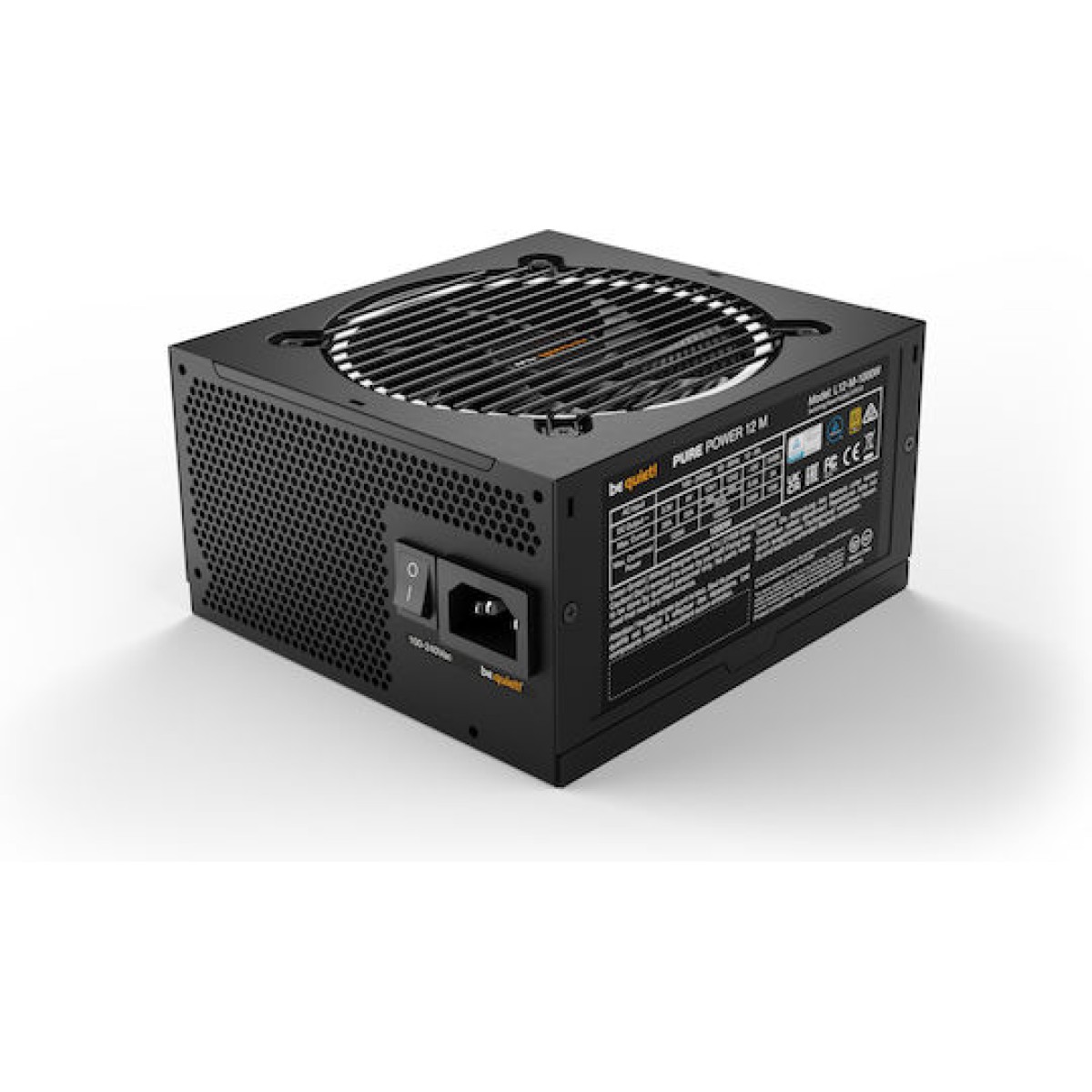 Be Quiet Pure Power 12 M 1000W Μαύρο Τροφοδοτικό Υπολογιστή Full Modular 80 Plus Gold