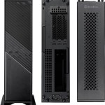 Silverstone Milo 12 Mini Tower Κουτί Υπολογιστή Μαύρο