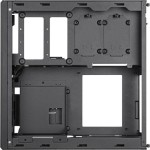 Silverstone Milo 12 Mini Tower Κουτί Υπολογιστή Μαύρο