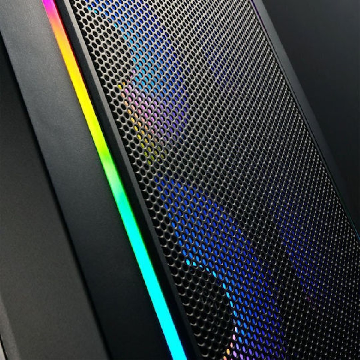 Silverstone Fara 312Z Gaming Mini Tower Κουτί Υπολογιστή με Πλαϊνό Παράθυρο και RGB Φωτισμό Μαύρο