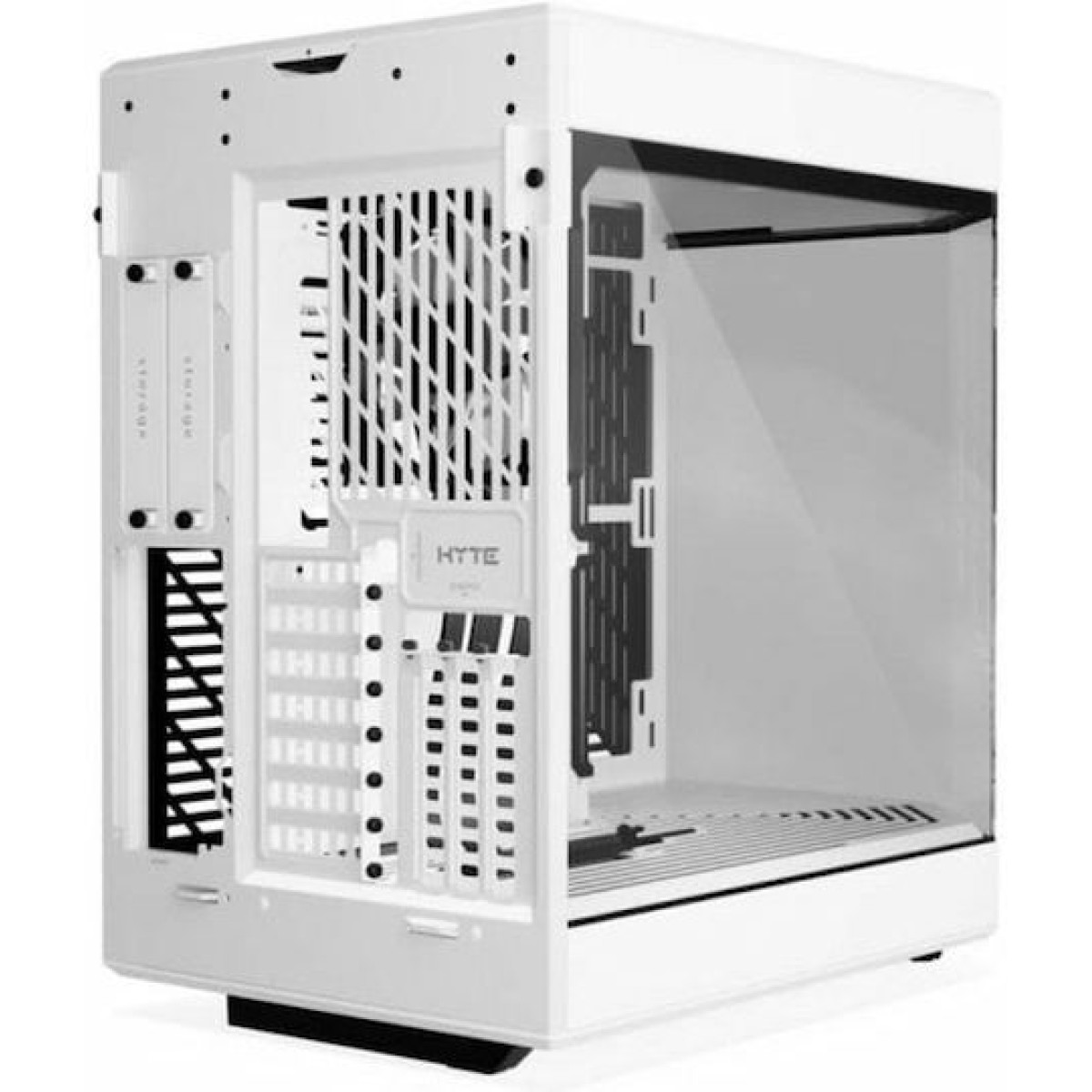 HYTE Y60 Gaming Midi Tower Κουτί Υπολογιστή με Πλαϊνό Παράθυρο White