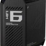 Asus ROG Rapture GT6 WiFi Mesh Network Access Point Wi‑Fi 6 Tri Band (2.4 & 5 & 5GHz) Μαύρο