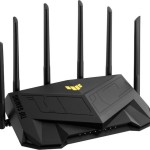 Asus TUF Gaming AX6000 Ασύρματο Router Wi‑Fi 6 με 5 Θύρες Ethernet