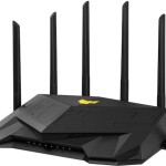 Asus TUF Gaming AX6000 Ασύρματο Router Wi‑Fi 6 με 5 Θύρες Ethernet