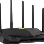 Asus TUF Gaming AX6000 Ασύρματο Router Wi‑Fi 6 με 5 Θύρες Ethernet