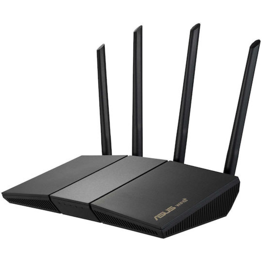 Asus RT-AX57 AX3000 Ασύρματο Router Wi‑Fi 6 με 4 Θύρες Gigabit Ethernet