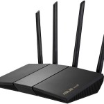 Asus RT-AX57 AX3000 Ασύρματο Router Wi‑Fi 6 με 4 Θύρες Gigabit Ethernet