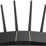 Asus RT-AX57 AX3000 Ασύρματο Router Wi‑Fi 6 με 4 Θύρες Gigabit Ethernet