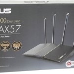 Asus RT-AX57 AX3000 Ασύρματο Router Wi‑Fi 6 με 4 Θύρες Gigabit Ethernet