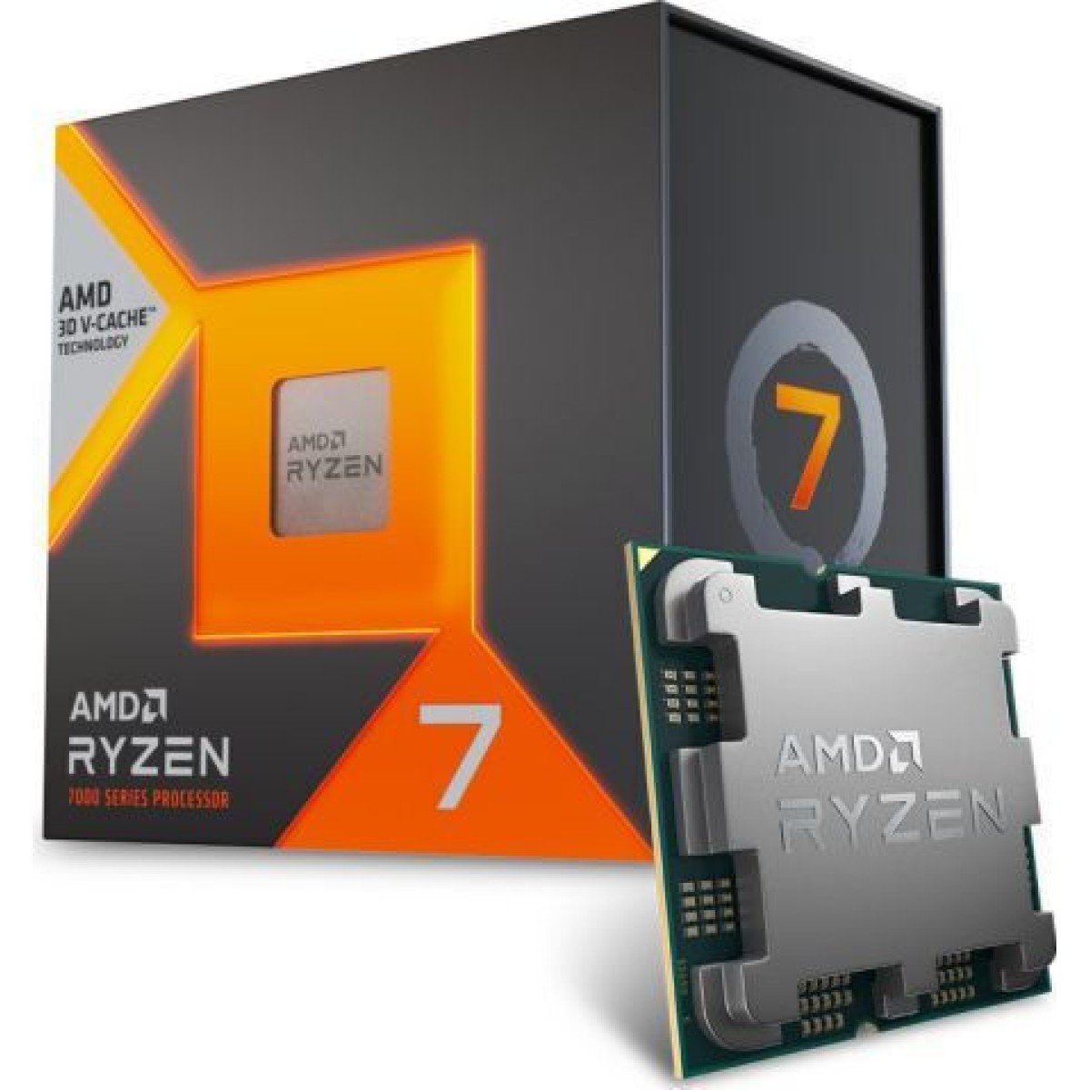 AMD Ryzen 7 7800X3D 4.2GHz Επεξεργαστής 8 Πυρήνων για Socket AM5 σε Κουτί