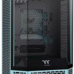 Thermaltake The Tower 300 Micro Tower Κουτί Υπολογιστή με Πλαϊνό Παράθυρο και RGB Φωτισμό Τιρκουάζ