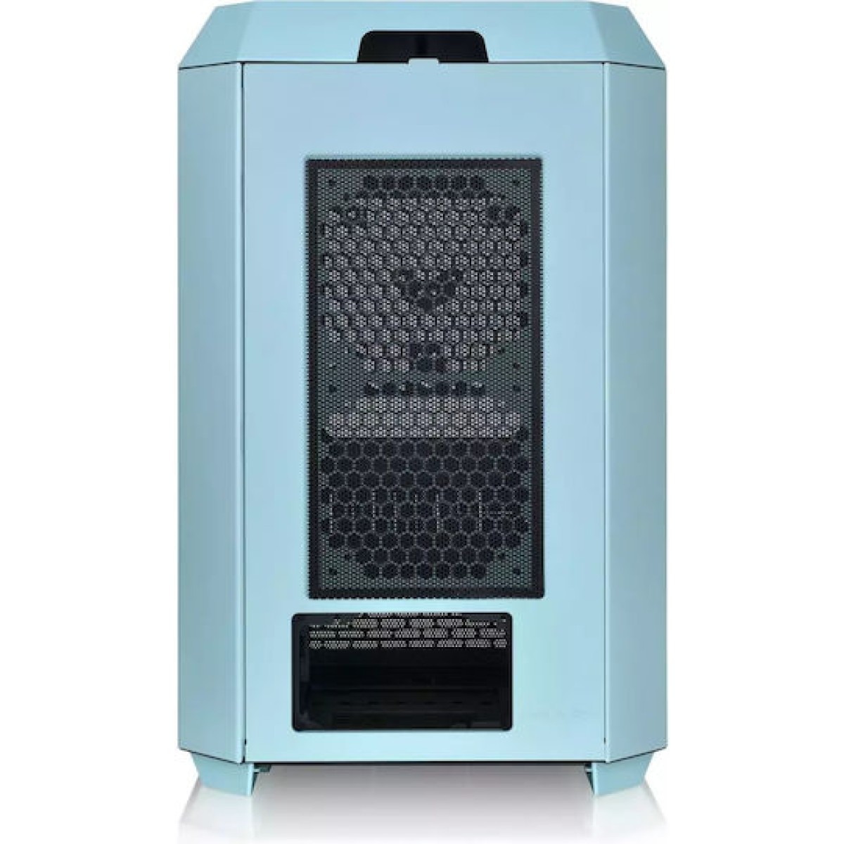 Thermaltake The Tower 300 Micro Tower Κουτί Υπολογιστή με Πλαϊνό Παράθυρο και RGB Φωτισμό Τιρκουάζ