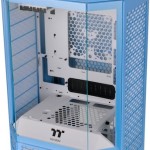 Thermaltake The Tower 300 Micro Tower Κουτί Υπολογιστή με Πλαϊνό Παράθυρο και RGB Φωτισμό Hydrangea Blue