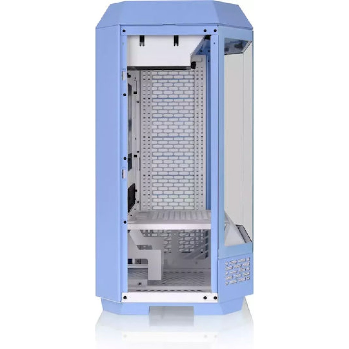 Thermaltake The Tower 300 Micro Tower Κουτί Υπολογιστή με Πλαϊνό Παράθυρο και RGB Φωτισμό Hydrangea Blue