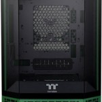Thermaltake The Tower 300 Micro Tower Κουτί Υπολογιστή με Πλαϊνό Παράθυρο και RGB Φωτισμό Racing Green