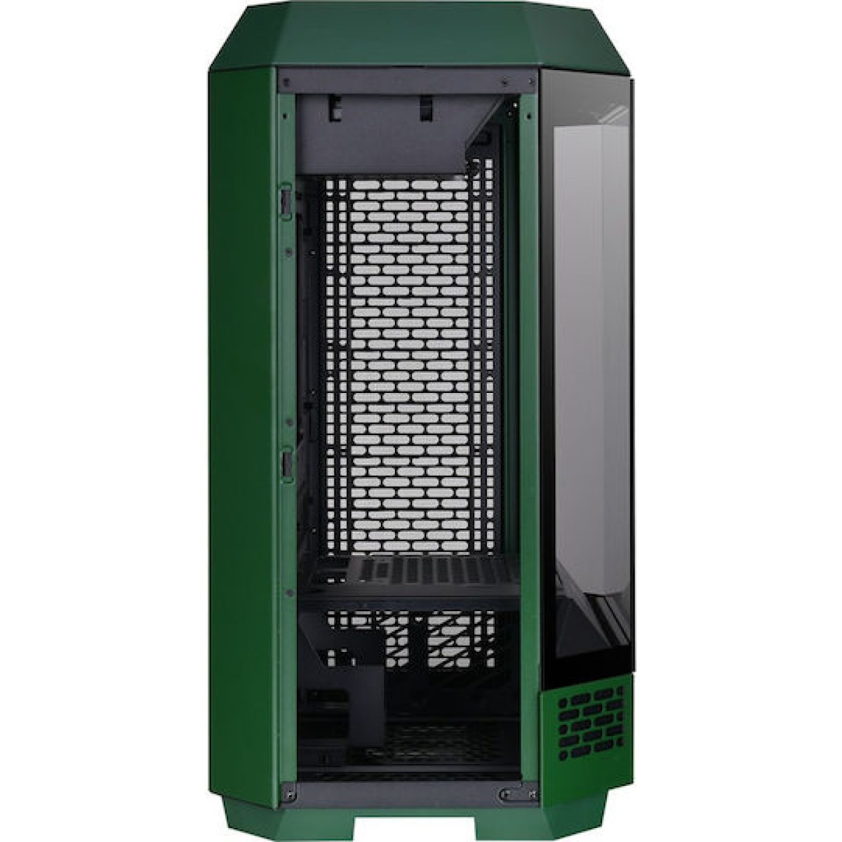 Thermaltake The Tower 300 Micro Tower Κουτί Υπολογιστή με Πλαϊνό Παράθυρο και RGB Φωτισμό Racing Green
