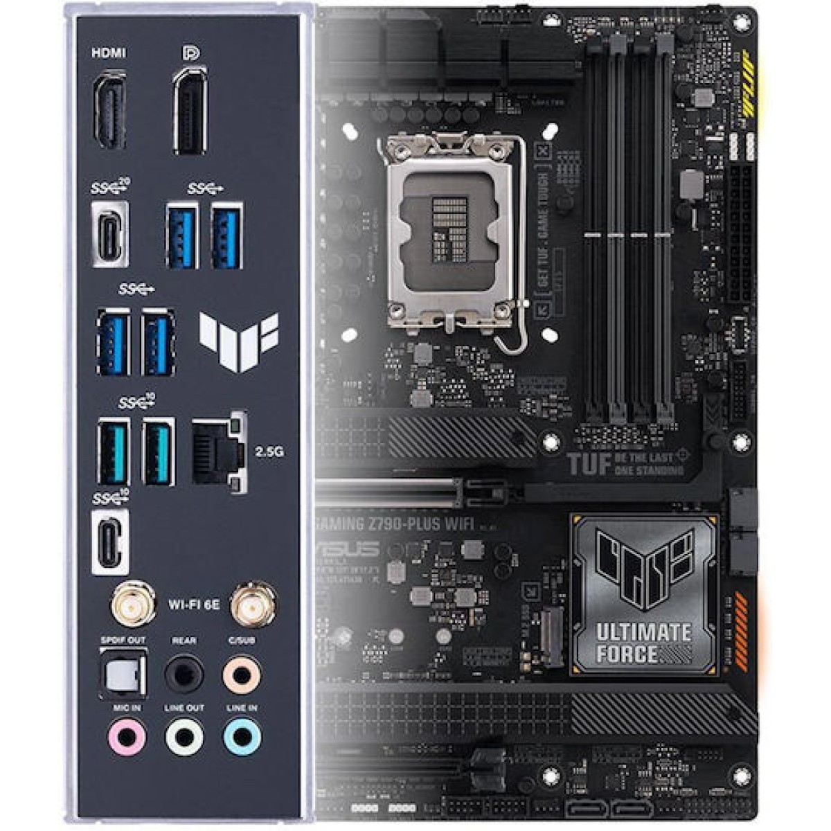 Asus TUF GAMING Z790-PLUS WIFI Motherboard ATX με Intel 1700 Socket 90MB1D80-M0EAY0