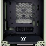 Thermaltake The Tower 300 Micro Tower Κουτί Υπολογιστή με Πλαϊνό Παράθυρο και RGB Φωτισμό Matcha Green