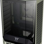 Thermaltake The Tower 300 Micro Tower Κουτί Υπολογιστή με Πλαϊνό Παράθυρο και RGB Φωτισμό Matcha Green