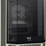Thermaltake The Tower 300 Micro Tower Κουτί Υπολογιστή με Πλαϊνό Παράθυρο και RGB Φωτισμό Matcha Green
