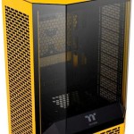 Thermaltake The Tower 300 Bumblebee Gaming Micro Tower Κουτί Υπολογιστή με Πλαϊνό Παράθυρο Κίτρινο