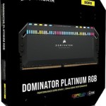 Corsair Dominator Platinum RGB DDR5 64GB RAM με 4x16GB Modules και Ταχύτητα 6600 για Desktop