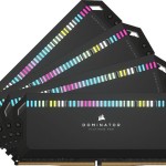 Corsair Dominator Platinum RGB DDR5 64GB RAM με 4x16GB Modules και Ταχύτητα 6400 για Desktop
