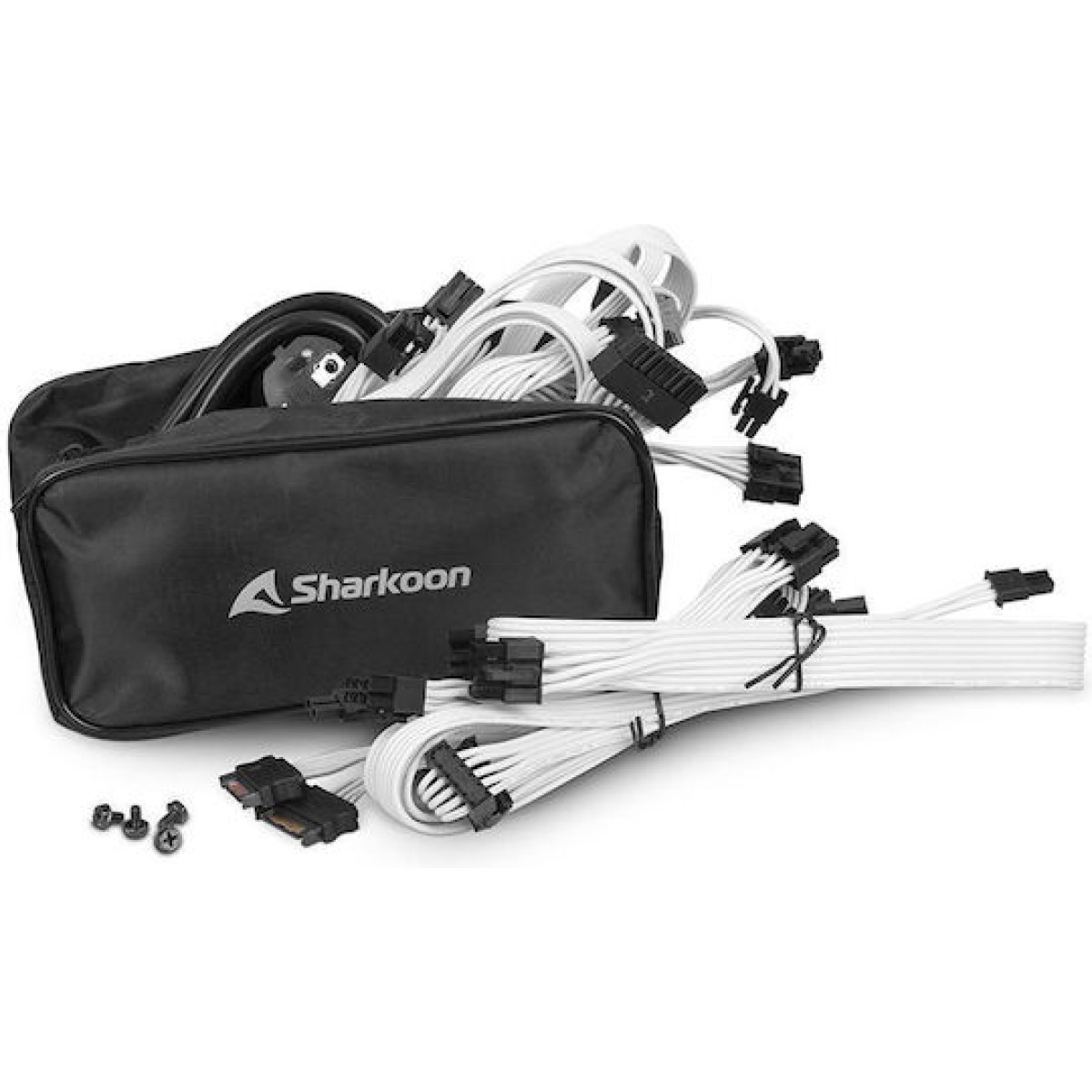 Sharkoon Rebel P30 White 1000W Λευκό Τροφοδοτικό Υπολογιστή Full Modular 80 Plus Gold