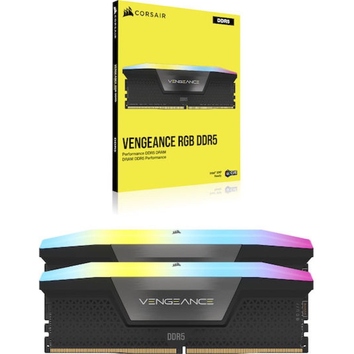 Corsair Vengeance DDR5 48GB RAM με 2x24GB Modules και Ταχύτητα 5600 για Desktop