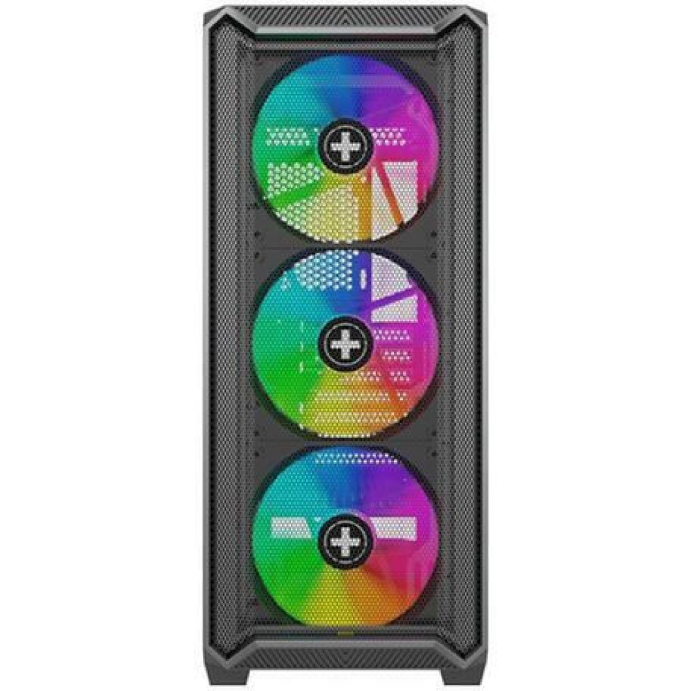 Xilence Xilent Blade II ARGB XG161 Gaming Midi Tower Κουτί Υπολογιστή με Πλαϊνό Παράθυρο Μαύρο