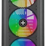 Xilence Xilent Blade II ARGB XG161 Gaming Midi Tower Κουτί Υπολογιστή με Πλαϊνό Παράθυρο Μαύρο
