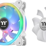 Thermaltake SWAFAN 14 RGB Case Fan 140mm με Σύνδεση 9-Pin 3τμχ Premium Edition White