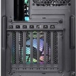 Thermaltake V350 TG ARGB Air Gaming Midi Tower Κουτί Υπολογιστή με Πλαϊνό Παράθυρο Μαύρο