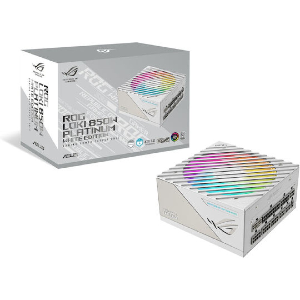 Asus ROG Loki 850W Λευκό Τροφοδοτικό Υπολογιστή Full Modular 80 Plus Platinum