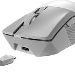 Asus ROG Gladius III AimPoint Ασύρματο Gaming Ποντίκι 36000 DPI Λευκό