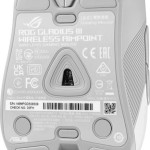 Asus ROG Gladius III AimPoint Ασύρματο Gaming Ποντίκι 36000 DPI Λευκό