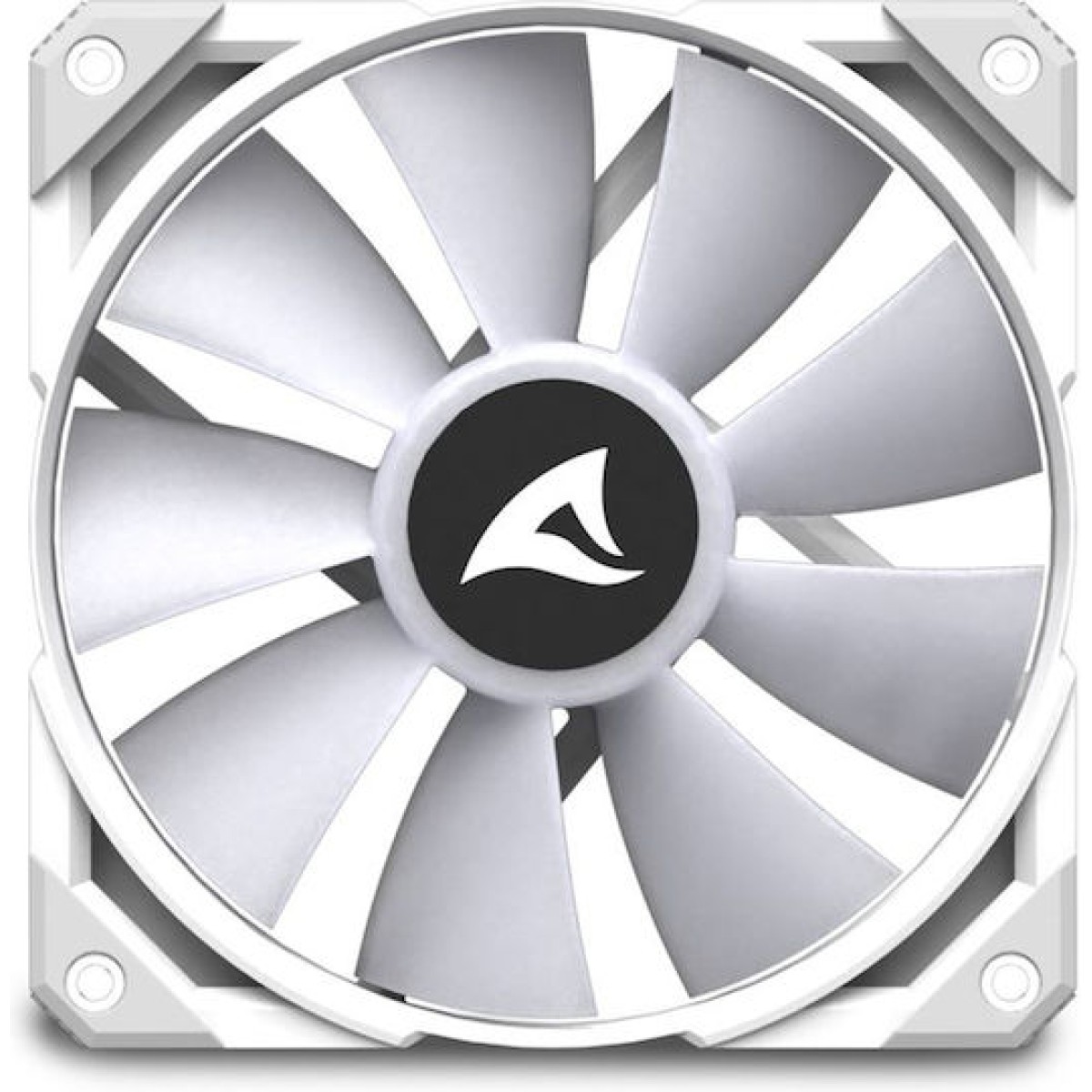 Sharkoon S80 RGB Υδρόψυξη Επεξεργαστή Διπλού Ανεμιστήρα 120mm για Socket AM4/AM5/1700/1200/115x Λευκή