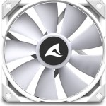 Sharkoon S80 RGB Υδρόψυξη Επεξεργαστή Διπλού Ανεμιστήρα 120mm για Socket AM4/AM5/1700/1200/115x Λευκή