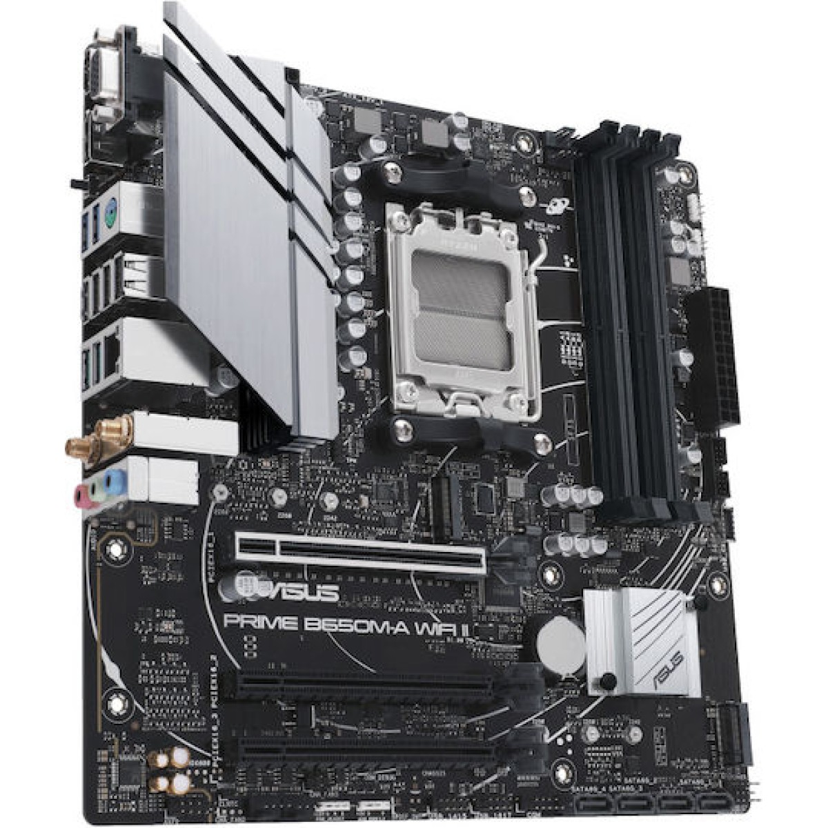 Asus Prime B650M-A WIFI II Motherboard Micro ATX με AMD AM5 Socket 90MB1EG0-M0EAY0