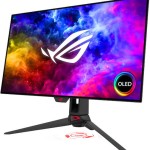 Asus ROG Swift PG27AQDM OLED HDR Gaming Monitor 26.5