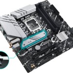 Asus Prime B760M-A WIFI Motherboard Micro ATX με Intel 1700 Socket 90MB1EL0-M0EAY0