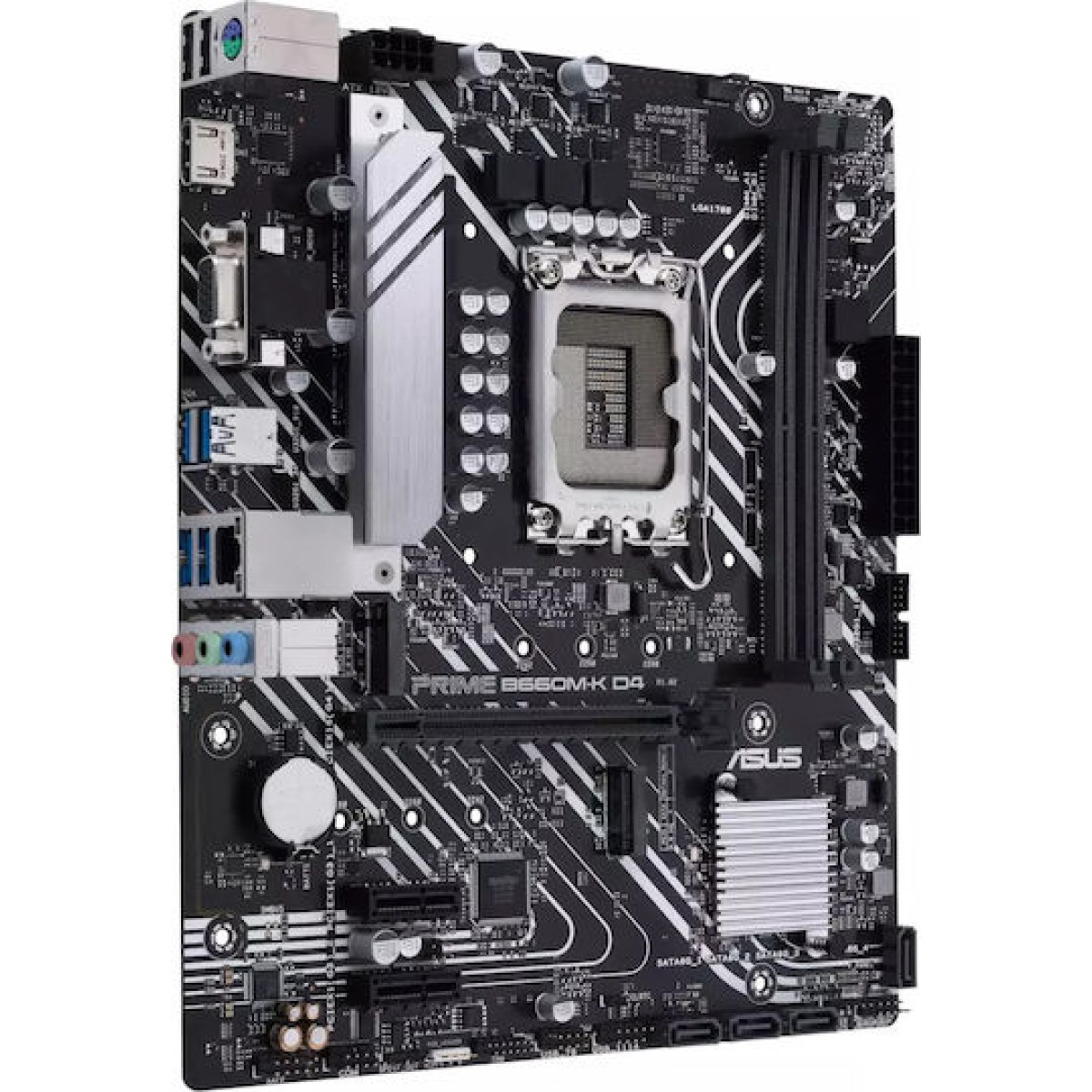 Asus Prime B660M-K D4 Motherboard Micro ATX με Intel 1700 Socket 90MB1950-M0EAY0