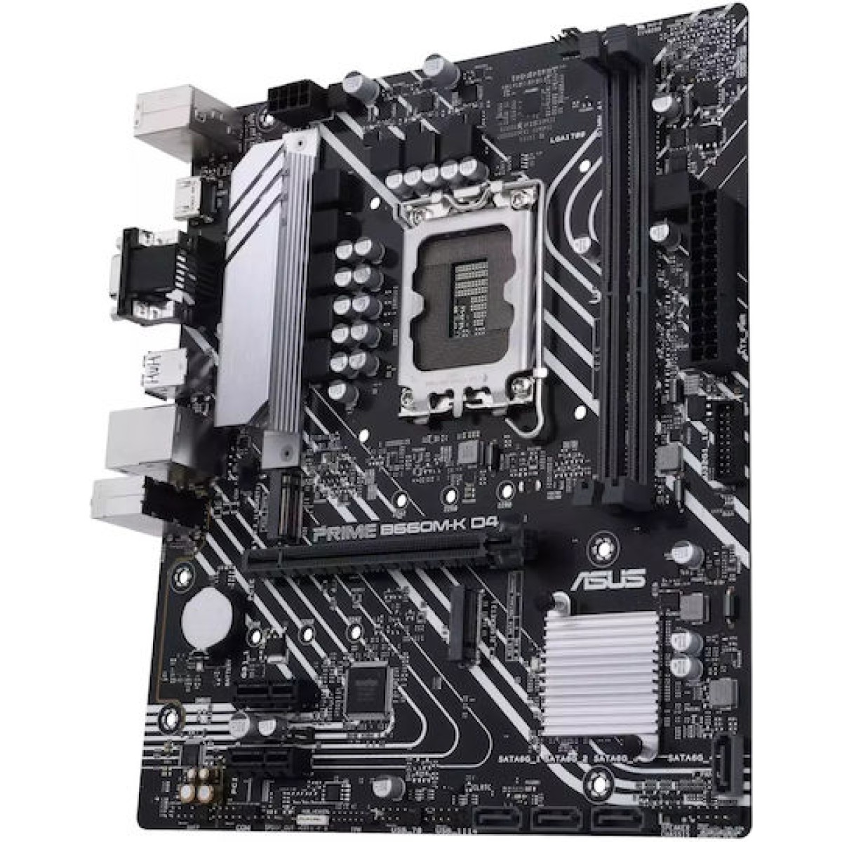 Asus Prime B660M-K D4 Motherboard Micro ATX με Intel 1700 Socket 90MB1950-M0EAY0